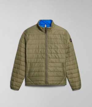 Napapijri Acalmar Short Jacket Puffer Jas Heren Groen | QGEZUSC-32