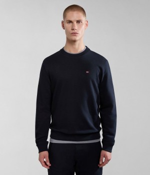 Napapijri Balis Summer Sweatshirt Sweatshirts Heren Zwart | ANRTFBO-57