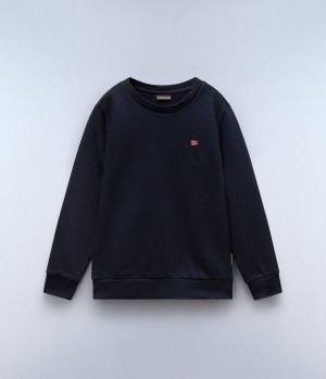 Napapijri Balis Sweatshirt Winter (4-16 YEARS) Sweatshirts Kinderen Donkerblauw | KGJXALW-95