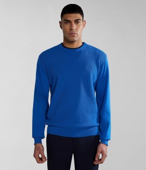 Napapijri Barensee Jumper Jumpers Heren Blauw | RTZVAUH-57