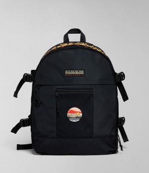 Napapijri Bay Backpack Rugzakken Dames Zwart | FEDTMXI-15