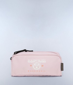 Napapijri Boussine Pencil Case Kleine Portefeuille Heren Paars Roze | GONWTCK-45