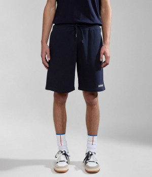 Napapijri Box Bermuda Shorts Korte Broek Heren Donkerblauw | AOFGCBW-87