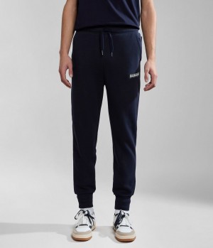 Napapijri Box Joggers Joggingbroek Heren Donkerblauw | KHTNRLZ-74