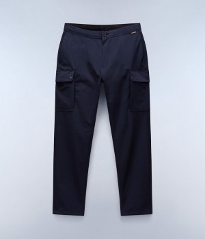 Napapijri Broc Cargo Trousers Cargo Broek Heren Donkerblauw | VJPUMNF-89