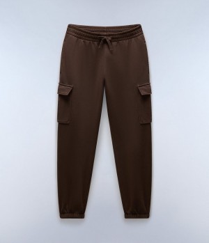 Napapijri Castor Joggers Joggingbroek Dames Bruin | RTOIFKW-86