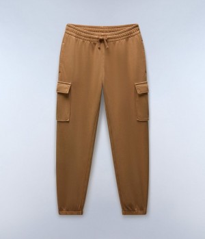 Napapijri Castor Joggers Joggingbroek Dames Bruin | FYHLCJQ-10