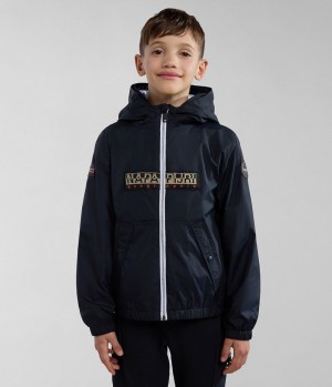 Napapijri Cree Short Jacket (4-16 YEARS) Short Jackets Kinderen Zwart | QHMZSNX-32