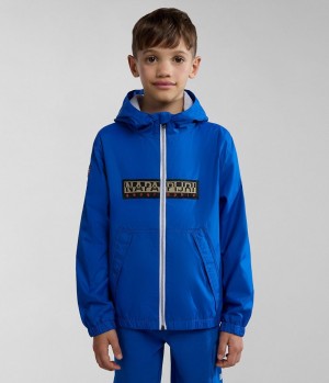 Napapijri Cree Short Jacket (4-16 YEARS) Short Jackets Kinderen Blauw | NPOZISQ-10
