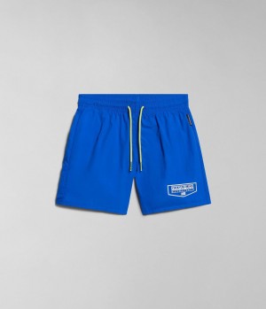 Napapijri Cree Swimming Trunks (4-16 YEARS) Zwembroek Kinderen Blauw | IEVHDBX-27