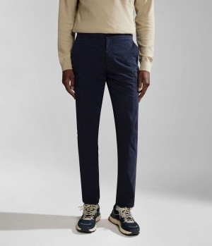 Napapijri Dease Cargo Trousers Cargo Broek Heren Donkerblauw | GXONQPE-53