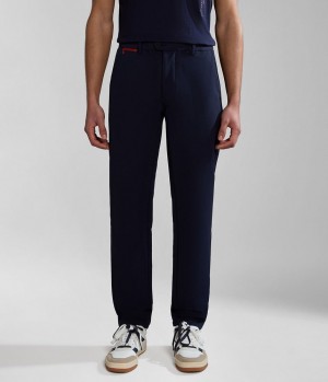 Napapijri Dease Tech Trousers Joggingbroek Heren Donkerblauw | JCZMUIO-14