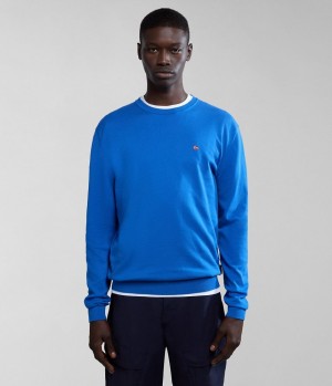 Napapijri Decatur Jumper Jumpers Heren Blauw | LCUQPEO-69