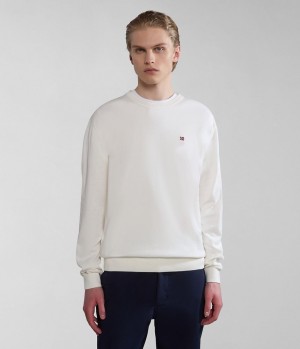 Napapijri Decatur Jumper Jumpers Heren Wit | SKUDPNB-14