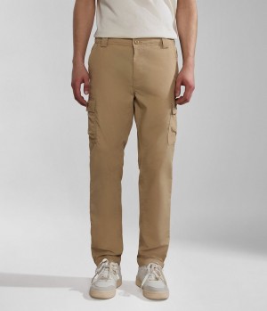 Napapijri Faber Cargo Trousers Cargo Broek Heren Beige | SKLMIRN-07