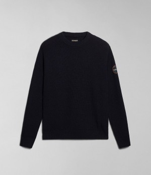 Napapijri Gwich Jumper Jumpers Heren Donkerblauw | UWOLAXD-68