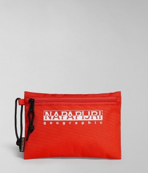 Napapijri Hornby Pencil Case Kleine Portefeuille Heren Oranje | IZODNGM-47