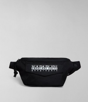 Napapijri Hornby Waist Bag Tassen Dames Zwart | MBKVFGH-09