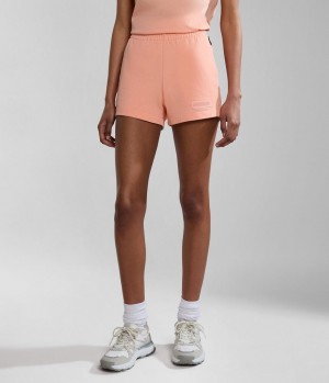 Napapijri Iaato Bermuda Shorts Korte Broek Dames Roze | KMJHNXR-06