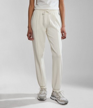 Napapijri Iaato Summer Joggers Joggingbroek Dames Wit | FAQRSNK-23