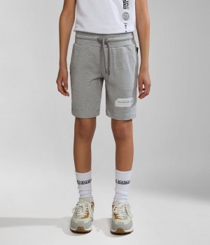 Napapijri Kitik Bermuda Shorts (4-16 YEARS) Korte Broek Kinderen Grijs | TDAGZKH-19