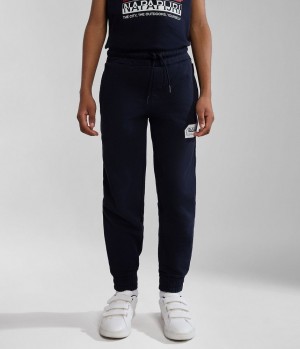Napapijri Kitik Joggers (4-16 YEARS) Joggingbroek Kinderen Donkerblauw | FQUKGLN-50