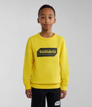 Napapijri Kitik Sweatshirt (4-16 YEARS) Sweatshirts Kinderen Geel | LJRIECS-83