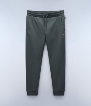 Napapijri Malis Fleece Trousers Joggingbroek Heren Groen | DZBKLWO-80