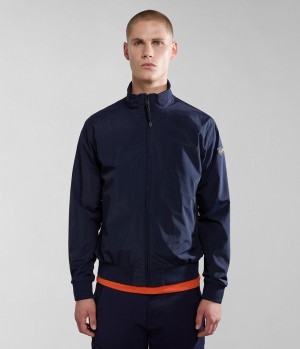 Napapijri Montavic Shell Jacket Regenjassen Heren Donkerblauw | WOAHTRQ-25