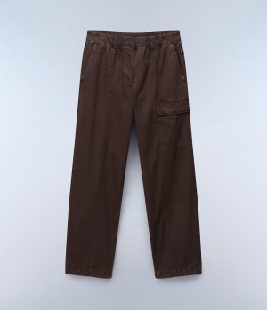 Napapijri Murg Cargo Trousers Cargo Broek Dames Bruin | QNHUEAY-78