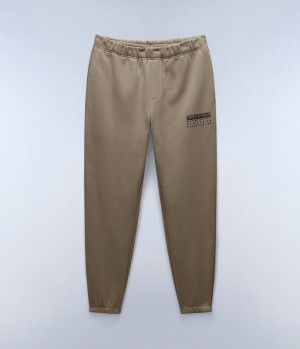 Napapijri Premium Joggers Joggingbroek Heren Beige | WPCOBRT-18