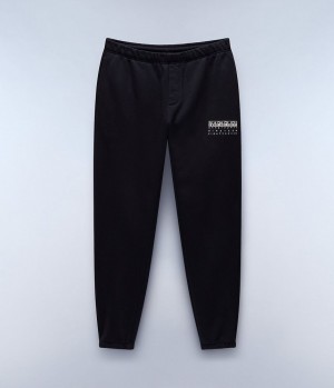 Napapijri Premium Joggers Joggingbroek Heren Zwart | GPIWMEH-10