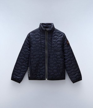 Napapijri Sarine Puffer Jacket (4-16 YEARS) Puffer Jas Kinderen Donkerblauw | LQPOUSV-29