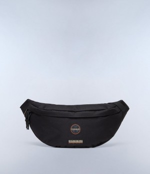 Napapijri Voyage Taille Bag Tassen Dames Zwart | IGRWTPC-28