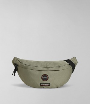 Napapijri Voyage Taille Bag Tassen Heren Groen | RQKVZXI-48
