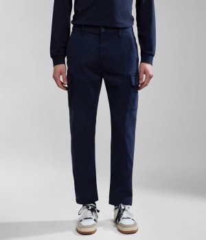 Napapijri Yasuni Cargo Trousers Cargo Broek Heren Donkerblauw | ABDFCNK-78