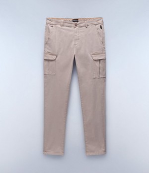 Napapijri Yasuni Cargo Trousers Cargo Broek Heren Beige | VPNKYRU-03