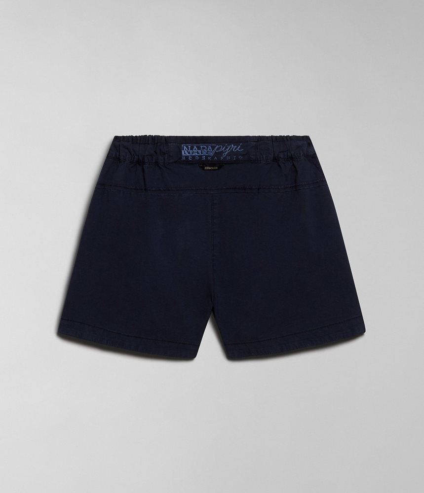 Napapijri Aberdeen Bermuda Shorts Korte Broek Dames Donkerblauw | PGYFJCL-62