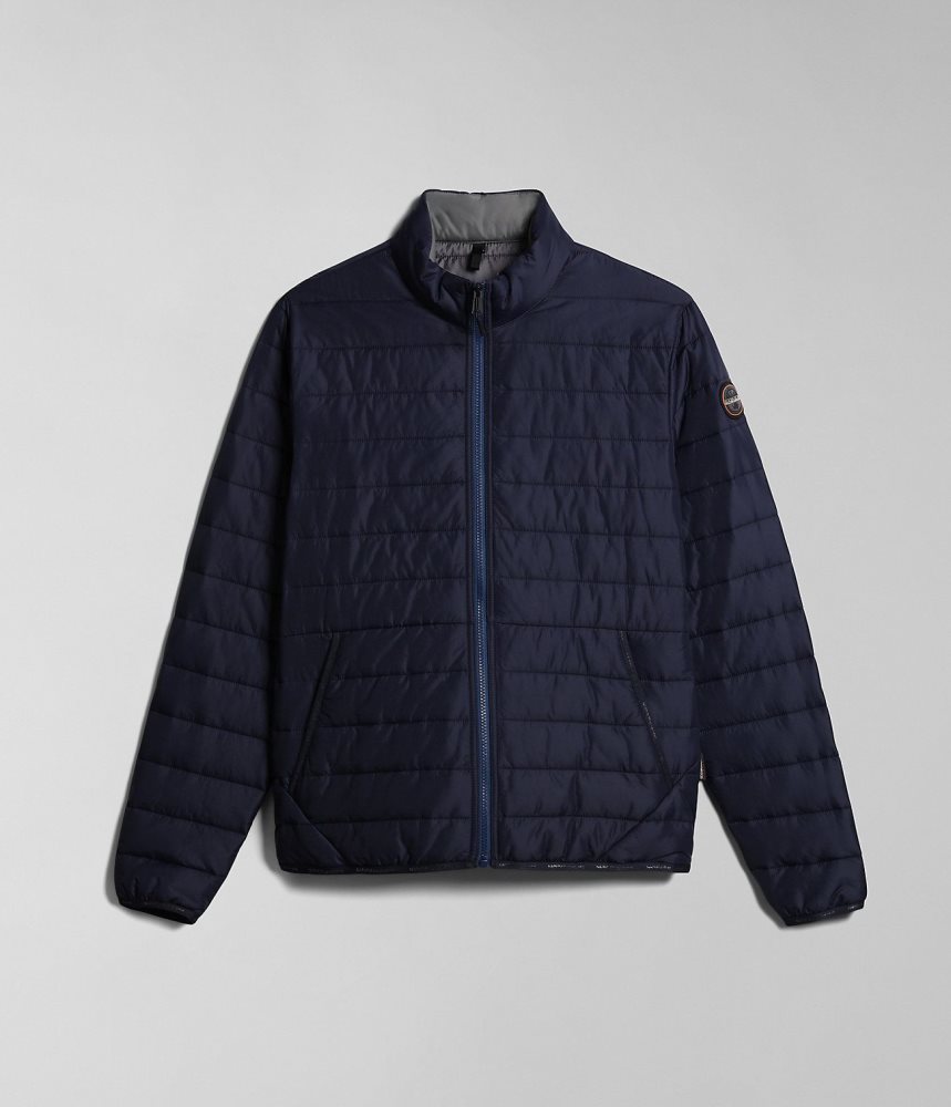 Napapijri Acalmar Short Jacket Puffer Jas Heren Donkerblauw | TIYVDXK-41