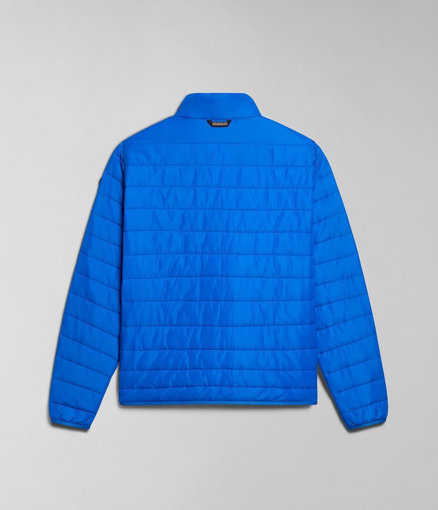 Napapijri Acalmar Short Jacket Puffer Jas Heren Blauw | NFDKJUY-50