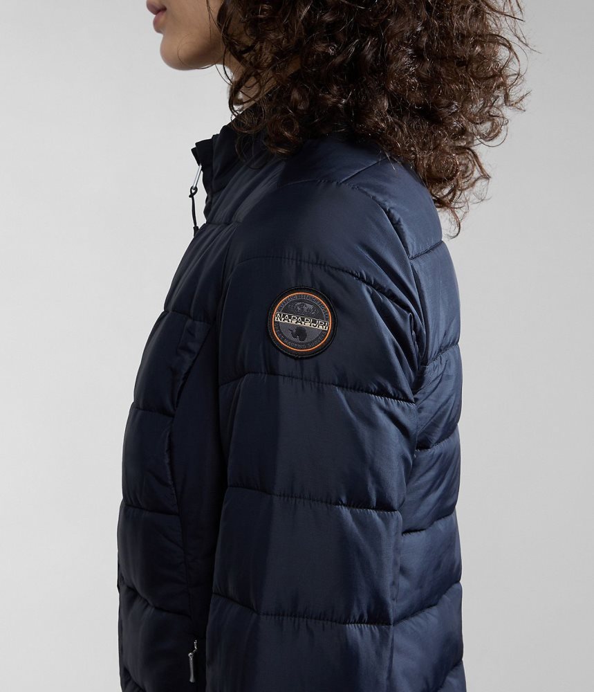 Napapijri Acalmar Short Jacket Puffer Jas Dames Zwart | YLUQDES-26