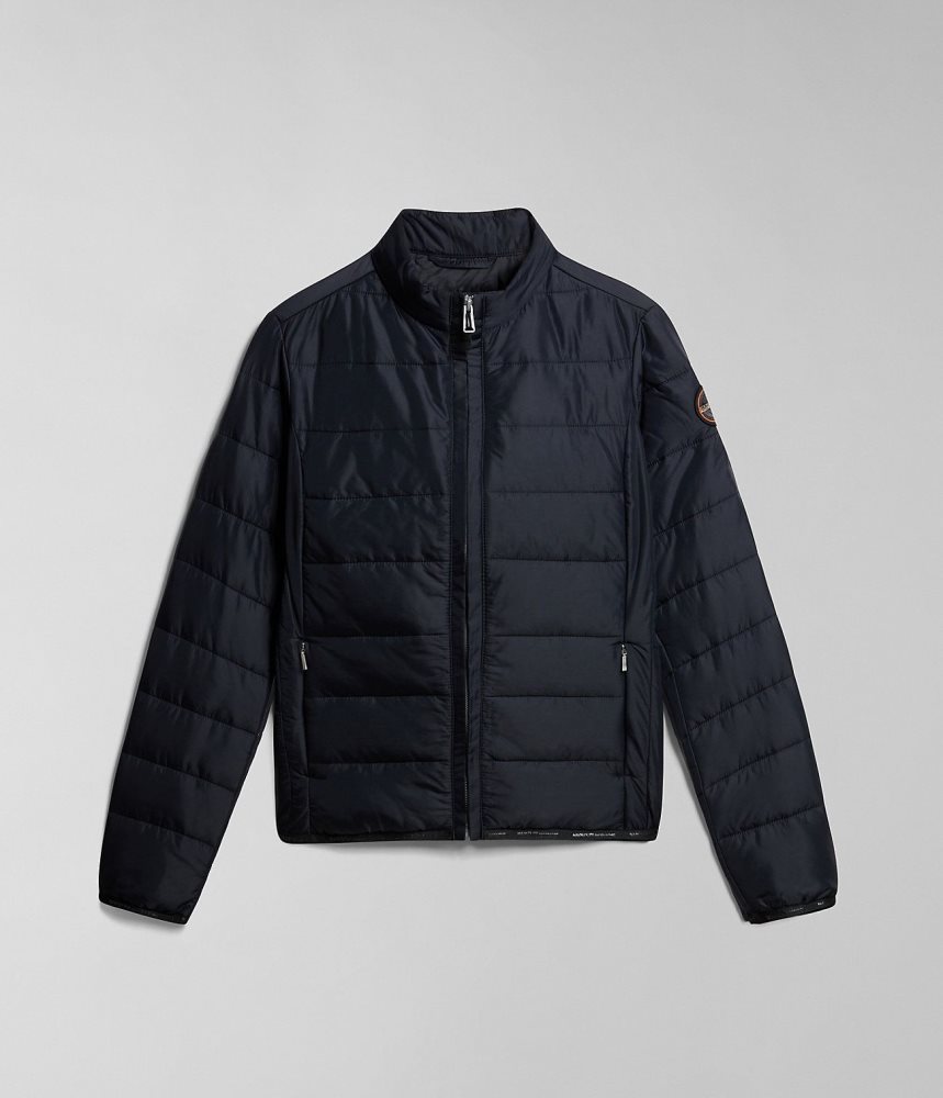 Napapijri Acalmar Short Jacket Puffer Jas Dames Zwart | YLUQDES-26