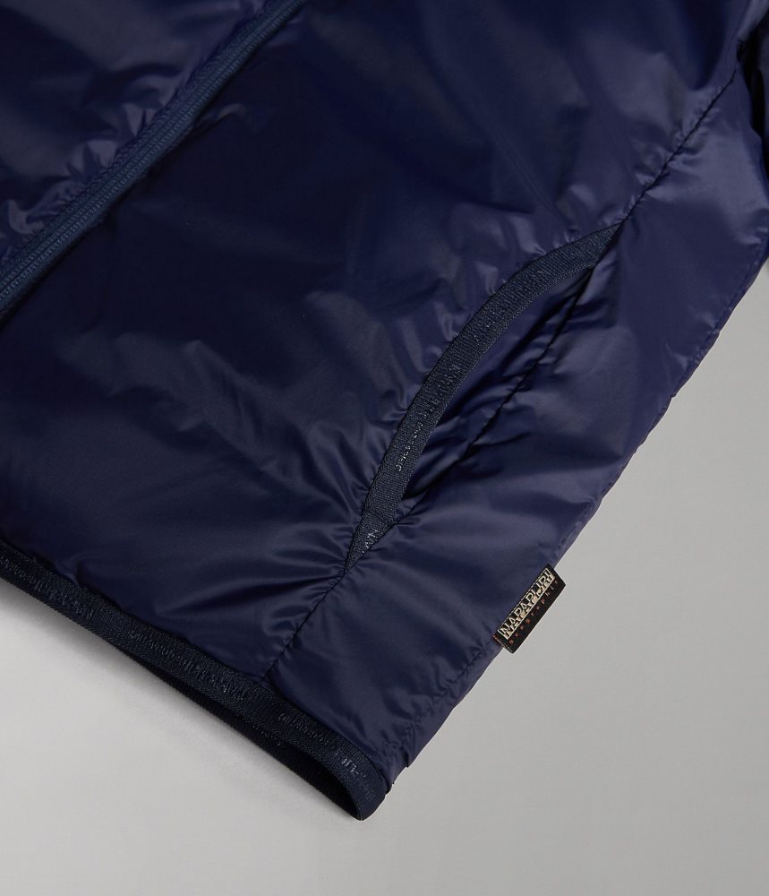 Napapijri Aerons Puffer Jacket (4-16 YEARS) Puffer Jas Kinderen Blauw | ZAUNIYE-92