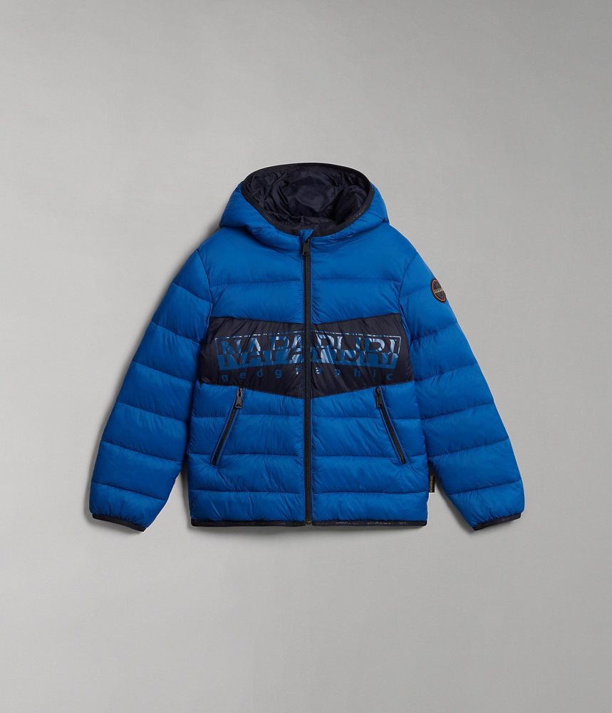 Napapijri Aerons Puffer Jacket (4-16 YEARS) Puffer Jas Kinderen Blauw | ZAUNIYE-92