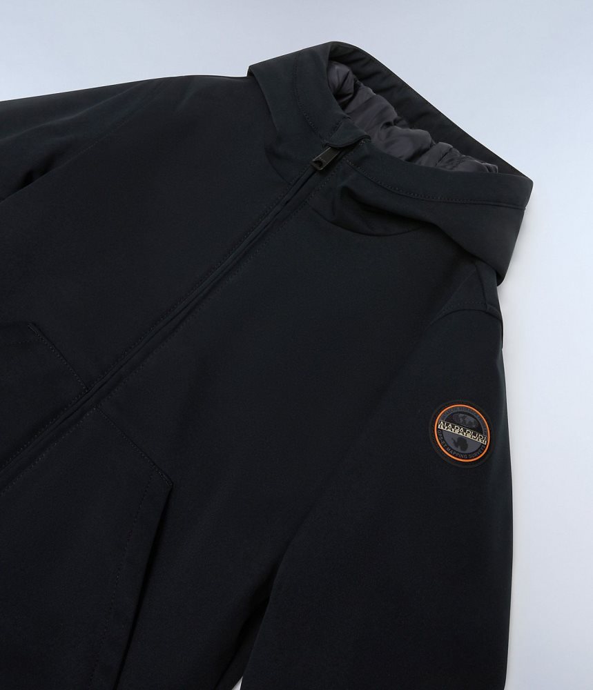 Napapijri Altmann Short Jacket (4-16 YEARS) Short Jackets Kinderen Zwart | XIEPZRU-45