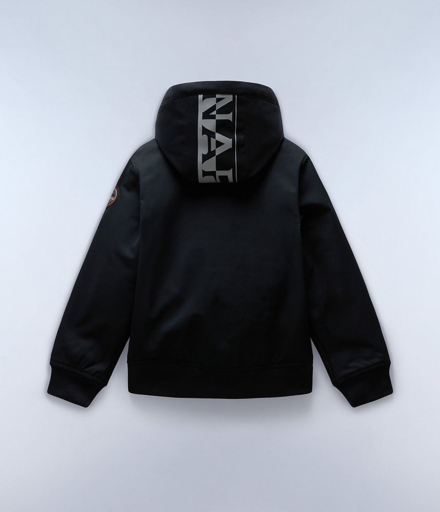 Napapijri Altmann Short Jacket (4-16 YEARS) Short Jackets Kinderen Zwart | XIEPZRU-45