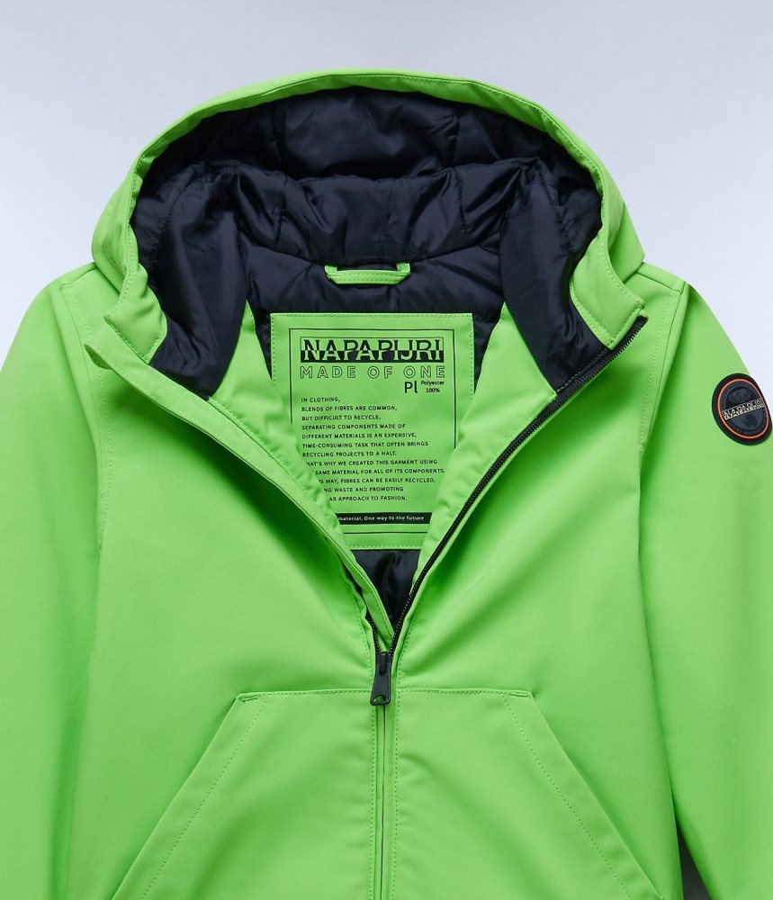 Napapijri Altmann Short Jacket (4-16 YEARS) Short Jackets Kinderen Groen | YJUQBCG-81