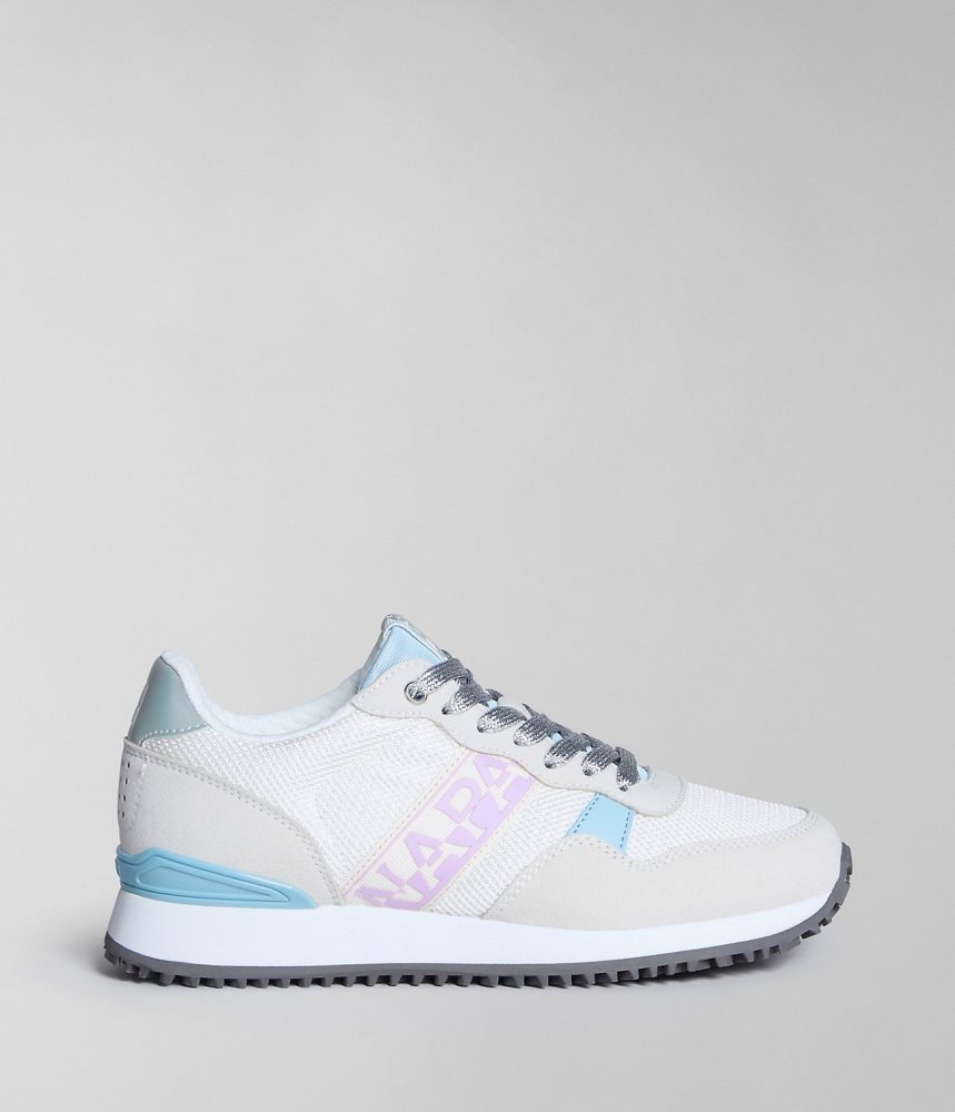 Napapijri Astra Mesh Trainers Sportschoenen Dames Wit | ZDWMLEJ-96