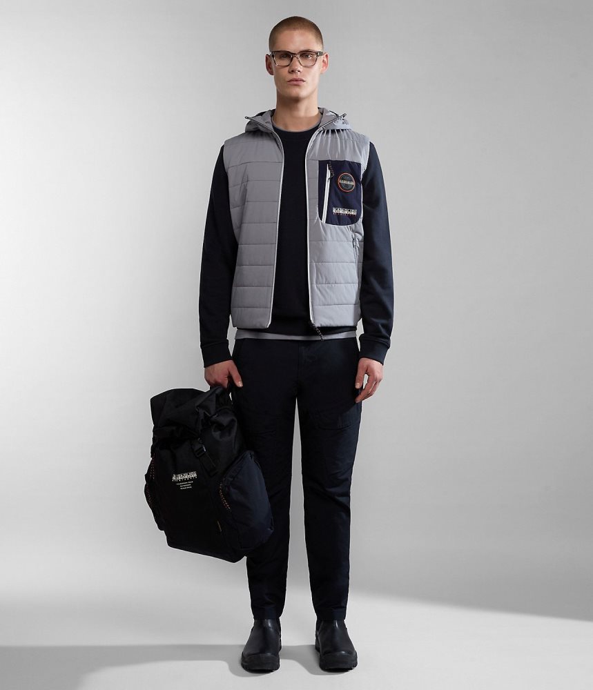 Napapijri Balis Summer Sweatshirt Sweatshirts Heren Zwart | ANRTFBO-57