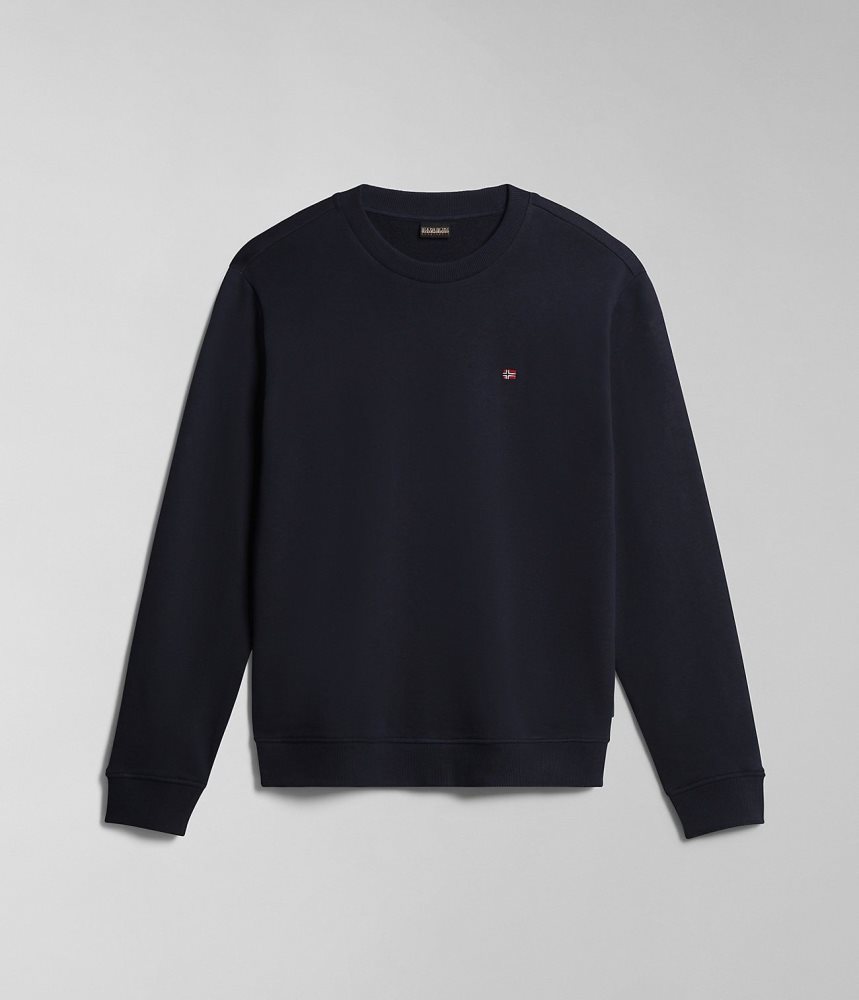 Napapijri Balis Summer Sweatshirt Sweatshirts Heren Donkerblauw | VRMDOUC-67